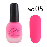 Bk new 20 colors Satin Frosted bottle long lasting nail art varnish dull nail Enamel manicure design quick dry matte nail polish