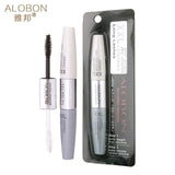 Black Alobon 4d Fiber ink Mascara Lashes Mascara Extensions Rimel Thick Curling Eyelashes Eye Waterproof Mascara Eyelash Serum