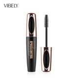 Black Mascara Waterproof Eye Makeup Mascara Cosmetics 4D Fiber Mascara lasting Black Lash Eyelash Mascara rimel VIBELY