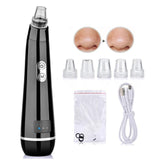 Blackhead Remover Skin Care Face Deep Pore Vacuum Acne Pimple Removal Vacuum Suction Facial Diamond Dermabrasion Beauty Tool