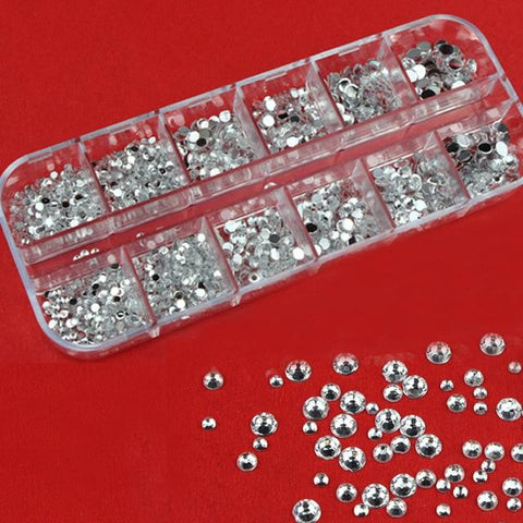 BlueZoo Dry Flower Nail Art Real Nail Art Dried Flowers Nail Art Decorations Floral Manicure Floral Stickers Nail Rhinestone