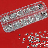BlueZoo Dry Flower Nail Art Real Nail Art Dried Flowers Nail Art Decorations Floral Manicure Floral Stickers Nail Rhinestone