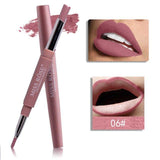 Brand 2018 Sexy Matte Lipstick Batom Mate Nude Color Waterproof Long Lasting Makeup Lipstick Silky Texture Durable Lips Cosmetic