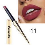 Brand 2018 Sexy Matte Lipstick Batom Mate Nude Color Waterproof Long Lasting Makeup Lipstick Silky Texture Durable Lips Cosmetic