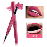 Brand 2018 Sexy Matte Lipstick Batom Mate Nude Color Waterproof Long Lasting Makeup Lipstick Silky Texture Durable Lips Cosmetic