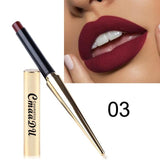Brand 2018 Sexy Matte Lipstick Batom Mate Nude Color Waterproof Long Lasting Makeup Lipstick Silky Texture Durable Lips Cosmetic