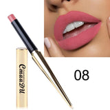 Brand 2018 Sexy Matte Lipstick Batom Mate Nude Color Waterproof Long Lasting Makeup Lipstick Silky Texture Durable Lips Cosmetic
