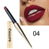 Brand 2018 Sexy Matte Lipstick Batom Mate Nude Color Waterproof Long Lasting Makeup Lipstick Silky Texture Durable Lips Cosmetic