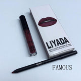 Brand BUD K liquid matte lipstick lips pencil makeup lasting waterproof Mate lip gloss rouge a levre cosmetics lip kit batom