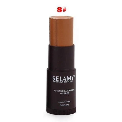 Brand Face Bronzer Contour Concealer Stick Foundation Makeup Full Cover Face Concealer Base Primer Moisturizer Hide Blemish