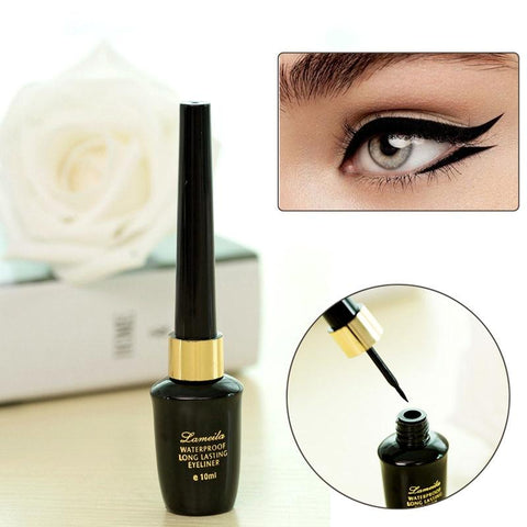 Brand LAMEILA Waterproof Long Lasting Eyeliner Pencils Makeup Liquid Eye Liner Cosmetic Smooth Easy to Wear Black Eye Pencils