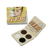 Brand Makeup Matte Eye Shadow Palette 4 Colors Nude Minerals Powder Pigments Glitter Eyeshadow Make Up Palette Korea Cosmetics