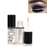 Brand New 5 Colors Glitter Eyeshadow For Easy to Wear Waterproof Liquid Eyeliner Beauty Eye Liner Makeup