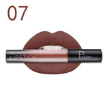 Brand PUDAIER Colors Liquid Lipstick Waterproof Nude Matte Lipstick Velvet Glossy Lips Gloss Lipstick Lip Balm Sexy Red Colors