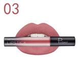 Brand PUDAIER Colors Liquid Lipstick Waterproof Nude Matte Lipstick Velvet Glossy Lips Gloss Lipstick Lip Balm Sexy Red Colors