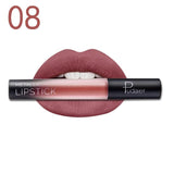 Brand PUDAIER Colors Liquid Lipstick Waterproof Nude Matte Lipstick Velvet Glossy Lips Gloss Lipstick Lip Balm Sexy Red Colors