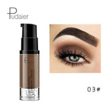 Brand Pudaier Natural Liuqid Eyebrow Pomade Gel Long Lasting Brows Paint Pigment Black Eyebrow Enhancer Eye Brow Tint Makeup