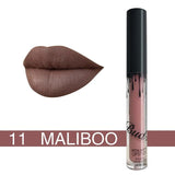 Brand new matte lipstick BUD K matte liquid lipsticks+lips pencil sexy red lipkit cosmetics kit batom nude candy k lip gloss