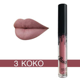 Brand new matte lipstick BUD K matte liquid lipsticks+lips pencil sexy red lipkit cosmetics kit batom nude candy k lip gloss