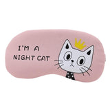 CAT Sleep Mask Natural Sleeping Eye Mask Eyeshade Cover Shade Eye Patch Women Men Soft Portable Blindfold CUTE Eyepatch 1a13