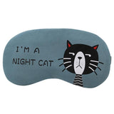 CAT Sleep Mask Natural Sleeping Eye Mask Eyeshade Cover Shade Eye Patch Women Men Soft Portable Blindfold CUTE Eyepatch 1a13