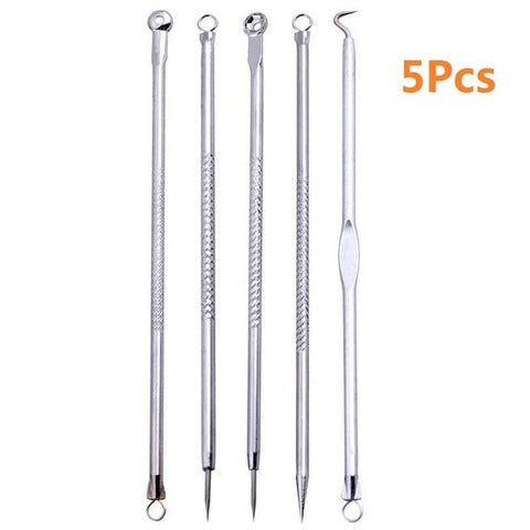 Channy Blackhead Remover Acne Removal Needles Spot Comedone Extractor Cleanser Face Clean Care Pimple Remover Tool