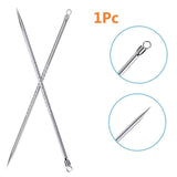 Channy Blackhead Remover Acne Removal Needles Spot Comedone Extractor Cleanser Face Clean Care Pimple Remover Tool