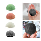 Channy Natural Wood Fiber Facial Puff Face Cleanse Washing Sponge Exfoliator Cleansing Sponge Puff Facial Cleanser