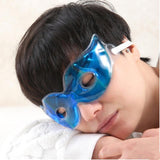 Cheap Hot Cold Sleeping Eye Mask Ice Cool Blue Compress Gel Eyeshade Fatigue Relief Eye Care Relaxation Remove Dark Circle