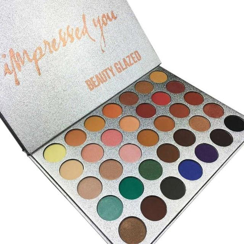 Chic 35 Color New Face Makeup Jacly Hill Eyeshadow Palette Shades Shimmer Matte Eyeshadow Pallete Cosmetics For morphes Style