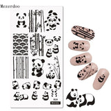 Classic Line Zebra Strips Patterns Nail Art Stamp Template Image Plate 12*6cm Wood Grain Style Stamping Plate Mezerdoo B19