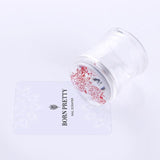 Clear Jelly Nail Stamper with Cap Nail Art Clear Silicone Marshmallow Stamper Set Manicure Nail Art Stamping Kit