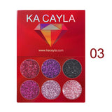 CmaaDu Glitter Eyeshadow Makeup Pallete Matte Eye shadow Palette Shimmer and Shine Diamond Eyeshadow Powder Pigment Cosmetics