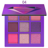 CmaaDu Glitter Eyeshadow Makeup Pallete Matte Eye shadow Palette Shimmer and Shine Diamond Eyeshadow Powder Pigment Cosmetics