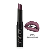 Cocute Long-lasting Matte Lipstick Moisturizer Lips Makeup Cosmetics Waterproof 15 Color Easy to Wear Nude Sexy Lip Stick 2.5g