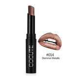 Cocute Long-lasting Matte Lipstick Moisturizer Lips Makeup Cosmetics Waterproof 15 Color Easy to Wear Nude Sexy Lip Stick 2.5g