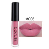 Cocute Matte Lipstick Waterproof Makeup Lip Gloss Liquid Lip Stick Top Quality Long Lasting Lipgloss Sexy Cosmetics Lips