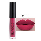 Cocute Matte Lipstick Waterproof Makeup Lip Gloss Liquid Lip Stick Top Quality Long Lasting Lipgloss Sexy Cosmetics Lips