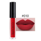 Cocute Matte Lipstick Waterproof Makeup Lip Gloss Liquid Lip Stick Top Quality Long Lasting Lipgloss Sexy Cosmetics Lips