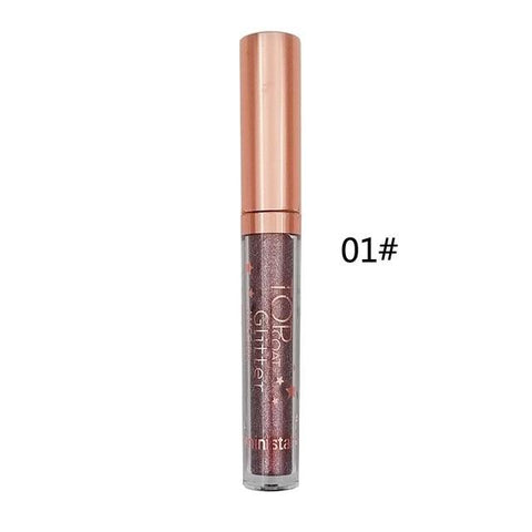 Colorful Mascara 8Color Diamond Gold Blue Hair Dye Eye Makeup Waterproof Long Lasting Shimmer Glitter Silk Fiber Eyelash Mascara