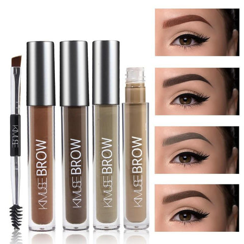 Comestics Eye Brow Gel Waterproof Semi-permanent Natural Eye Brow Gel Long Lasting Black Brown Tinted Eyebrow Makeup Gel