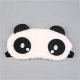 Cute Panda Leuke Kat Slaap Oogmasker Portable Sleeping Eye Cover Mask Slapen Reizen Verlichten Vermoeidheid eyeshade eyepatch