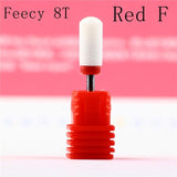 Cutter For Manicure Ceramic Nail Drill Bits Manicure Machine Accessories Rotary Electric Nail Files Manicure Nail Art Tool Feecy