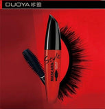 DUOYA 4D Silk Fiber Eyelash Mascara Volume Waterproof Lengthening Mascaras Black Natural Lash For 3D Eyes Cosmetic Brand Makeup