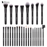 DUcare 27PCS Makeup Brushes Set Foundation Eyeshadow Powder Brush Professional Goat Hair Brushes for Makeup Cosmetic Tools Kit