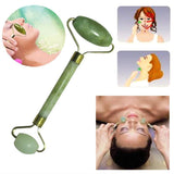 Double Head Facial Massage Roller Jade Face Slimming Body Head Neck Nature A Device Drop Shipping Skin Care Face Lift Tools