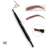 Double-end Automatic Eyebrow Pencils Waterproof Long Lasting Brown Pigments Eyebrow Tattoo Makeup Eye Brow Pen Cosmetic