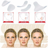 Dropship Three Types 12/24/27pcs Facial Line Wrinkle Sagging Skin Lift Up Tape Frown Smile Lines Forehead Anti-Wrinkle Patches