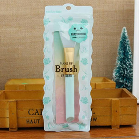 Dropshipping 3 Colors Facial Mask Stirring Brush Soft Silicone Makeup Brush Women Skin Face Care For Girl Cosmetic Tools BTZ1
