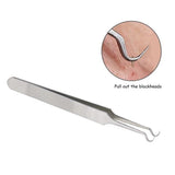 EFERO Blackhead Comedone Pimple Acne Extractor Remover Tool Set Blackheads Pimples Remover Tool Spoon for Face Cleaning